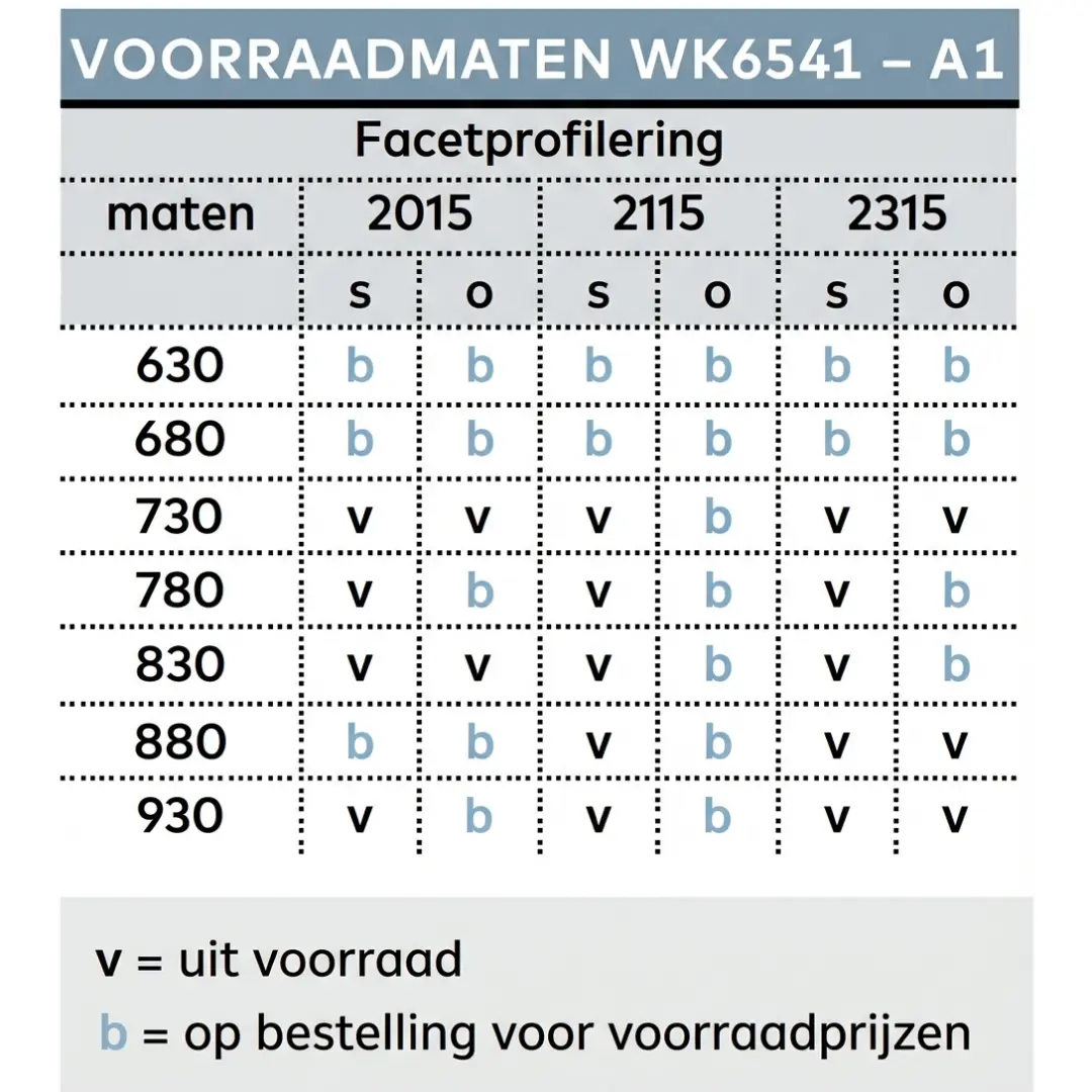 Binnendeur Weekamp WK6541-A1 facet (Voorraad) — foto 3