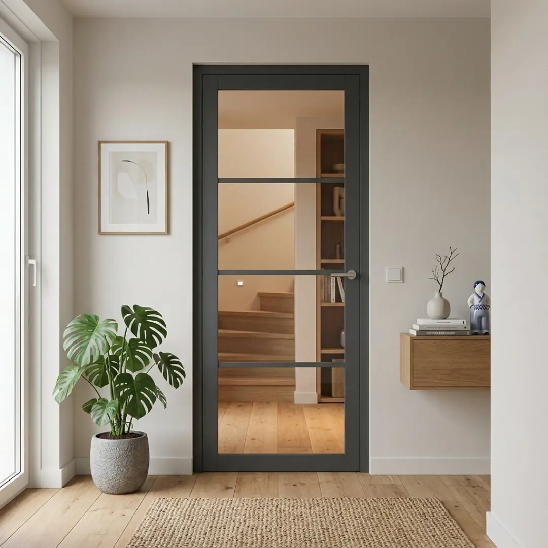 Binnendeur Albo FA2554 SL Blank glas — foto 2