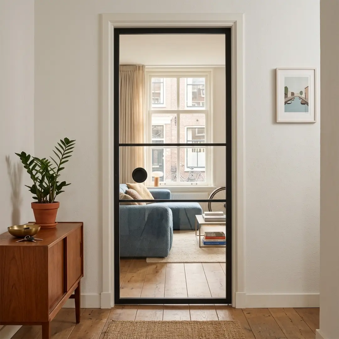 Binnendeur Skantrae SSL 14901 blank glas — foto 2